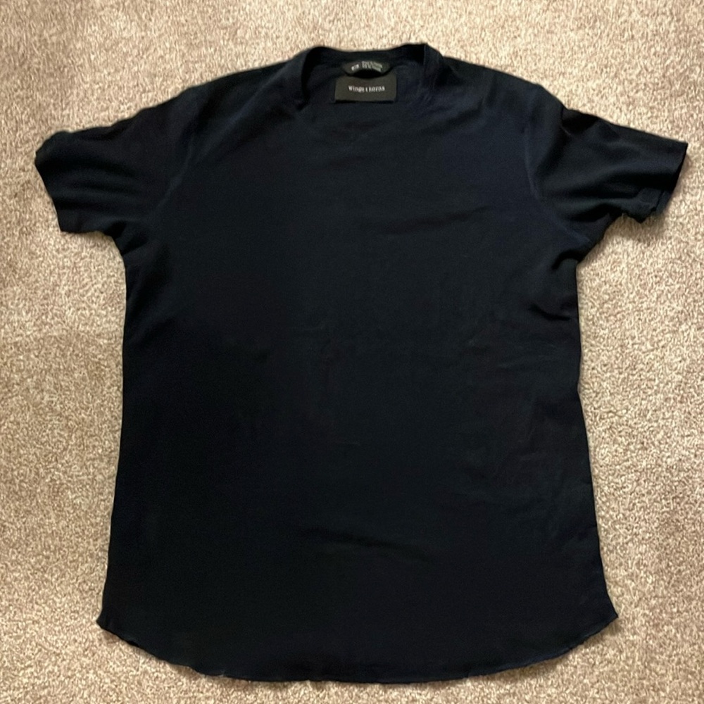 Wings + Horns t shirt